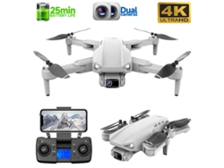 L900pro Drone4k - Duración De La Batería 25 Min - Gris