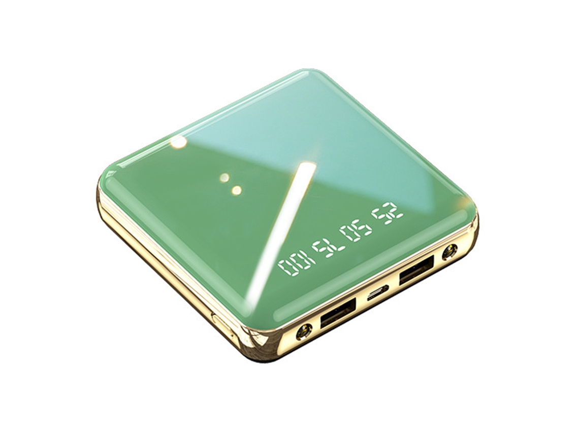 Batería externa con pantalla espejada y capacidad de 20000 mAh EOOCOO
