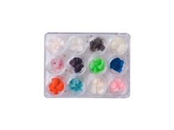 Adesivo Rebe com Flor Natural Seca para Decoração de Unhas, Ferramenta de Manicure DIY, Decoração de Unhas com Girassol 3
