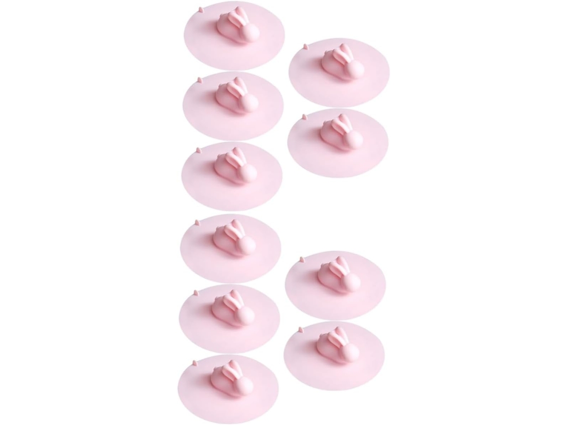 Juego de 10 tapones de silicona para fregadero, bañera y desagüe, diseño creativo, funda de silicona para fregadero, Slowmoose