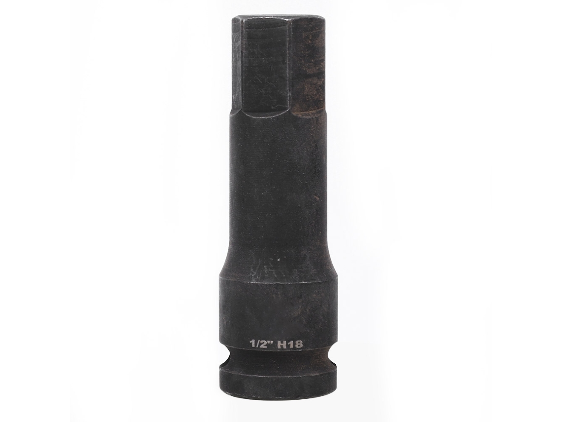 Adaptador Para Llave De Impacto Con Punta Hexagonal De 1/2 Pulgada, Casquillo Grueso H18