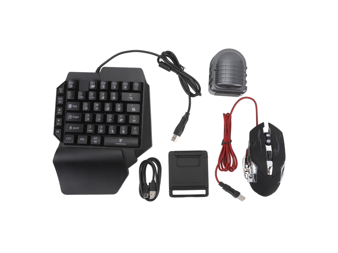Combo Teclado e Mouse RGB EOOCOO