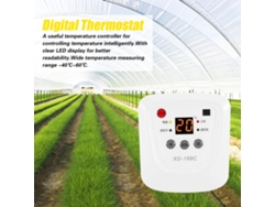 Controlador De Temperatura Digital Termostato Inteligente Ahorrador De Esfuerzo Socket Xd-168c
