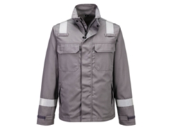 Chaqueta Resistente A La Llama Y Productos Químicos Para Trabajo Gris / Xl