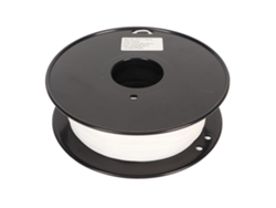 Filamento Tpu Flexible 1.75mm 95a 8kg Sin Obstrucciones Para Impresoras 3d Fdm Blanco