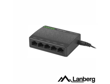 Switch Ethernet 1Gb/S 5 Portas Rj45 LANBERG