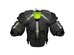 Protetor de Goleiro de Peito e Braço de Hóquei no Gelo X4 Pro Preto Lwarrior