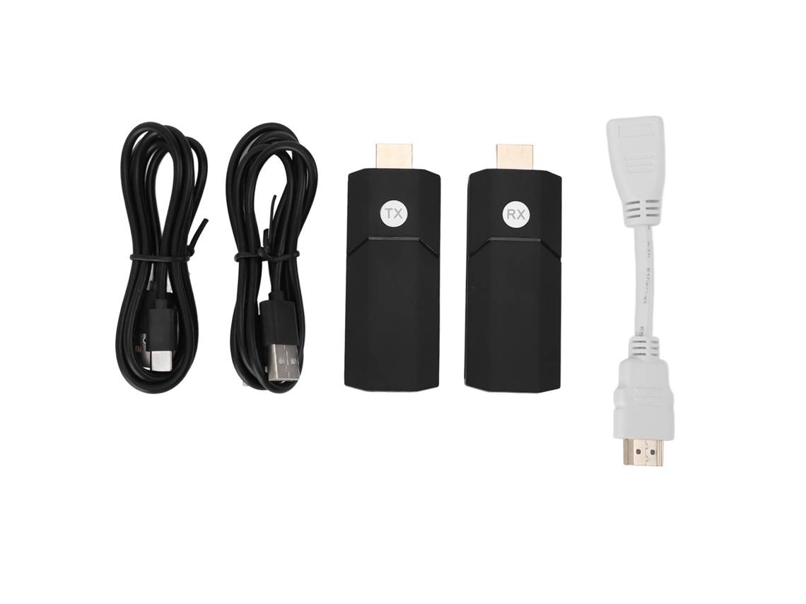 Transmisor Y Receptor Inalámbrico Hd 4k 50m 5g Wifi Plug And Play Hd Extensor De Interfaz Multimedia Para Computadora Portátil Pc Teléfono