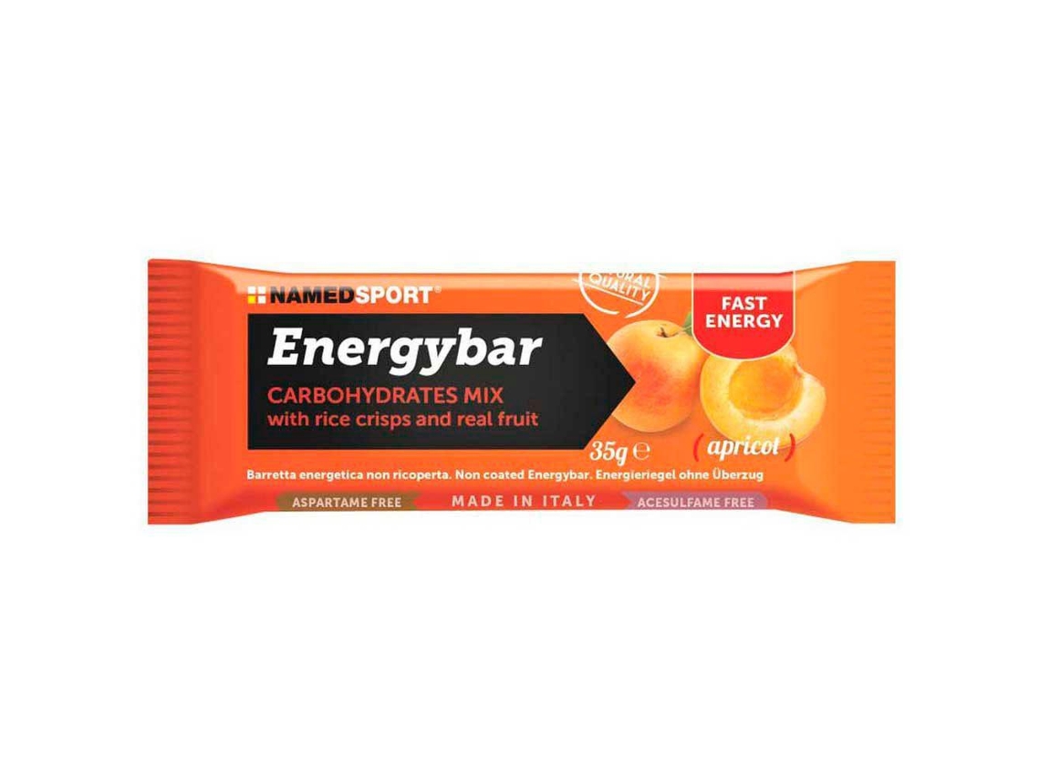 Barrita Energética NAMEDSPORT Energybar Apricot (35g)