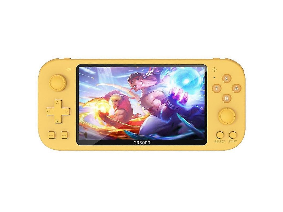 Consola de juegos portátil RG3000 con compatibilidad con dos mandos. Hengjian
