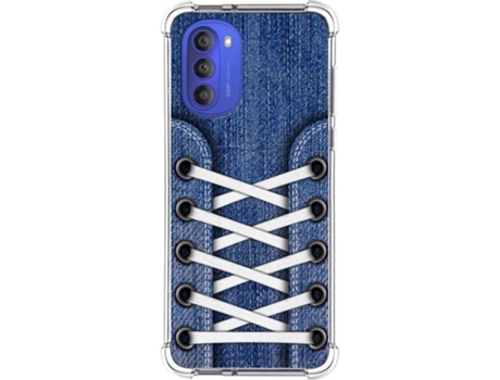 Carcasa Motorola Moto G51 5G TUMUNDOSMARTPHONE Dibujos Antigolpes Zapatillas 01 Multicolor