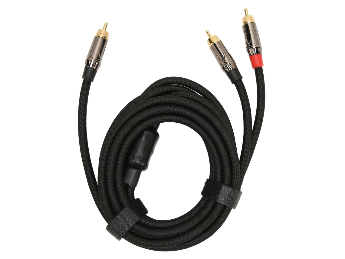 Cable En Y Rca Macho A Macho De 3 M/9,8 Pies, Chapado En Oro De 24 Quilates, Resistente A La Corrosión, Para Mezclador De Subwoofer.