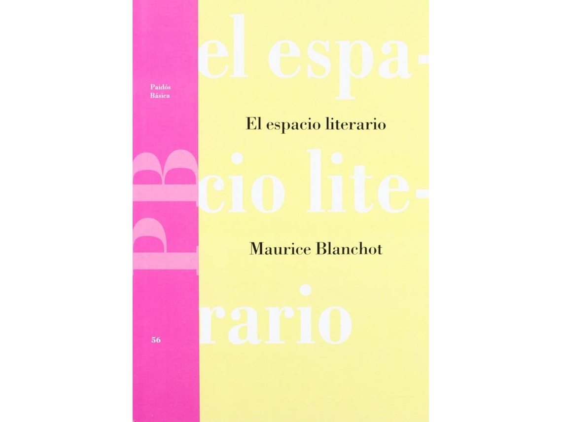 Libro El Espacio Literario de Maurice Blanchot (Español)