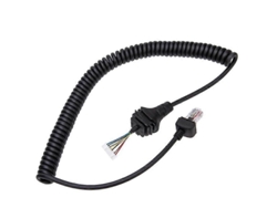 2026-micrófono Altavoz Portátil 8 Pin Hm-152 Cable Pu Para Radio Icom Ic-2820h Ic2825e Walkie Talkie