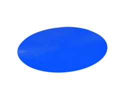 Cono De Fútbol Con Disco Marcador De Espacio Para Entrenamiento De Velocidad En Pvc Azul