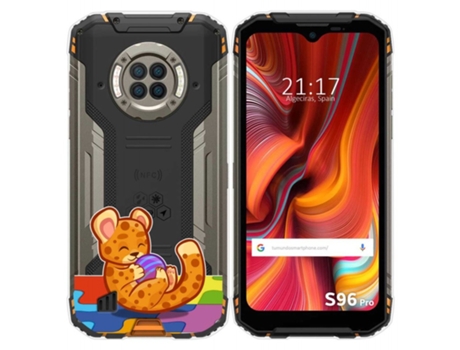 Carcasa Doogee S96 Pro TUMUNDOSMARTPHONE Dibujos Transparente Multicolor