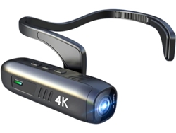 Videocámara 4k 30fps Montada En La Cabeza, Videocámara Portátil Wifi, 120°