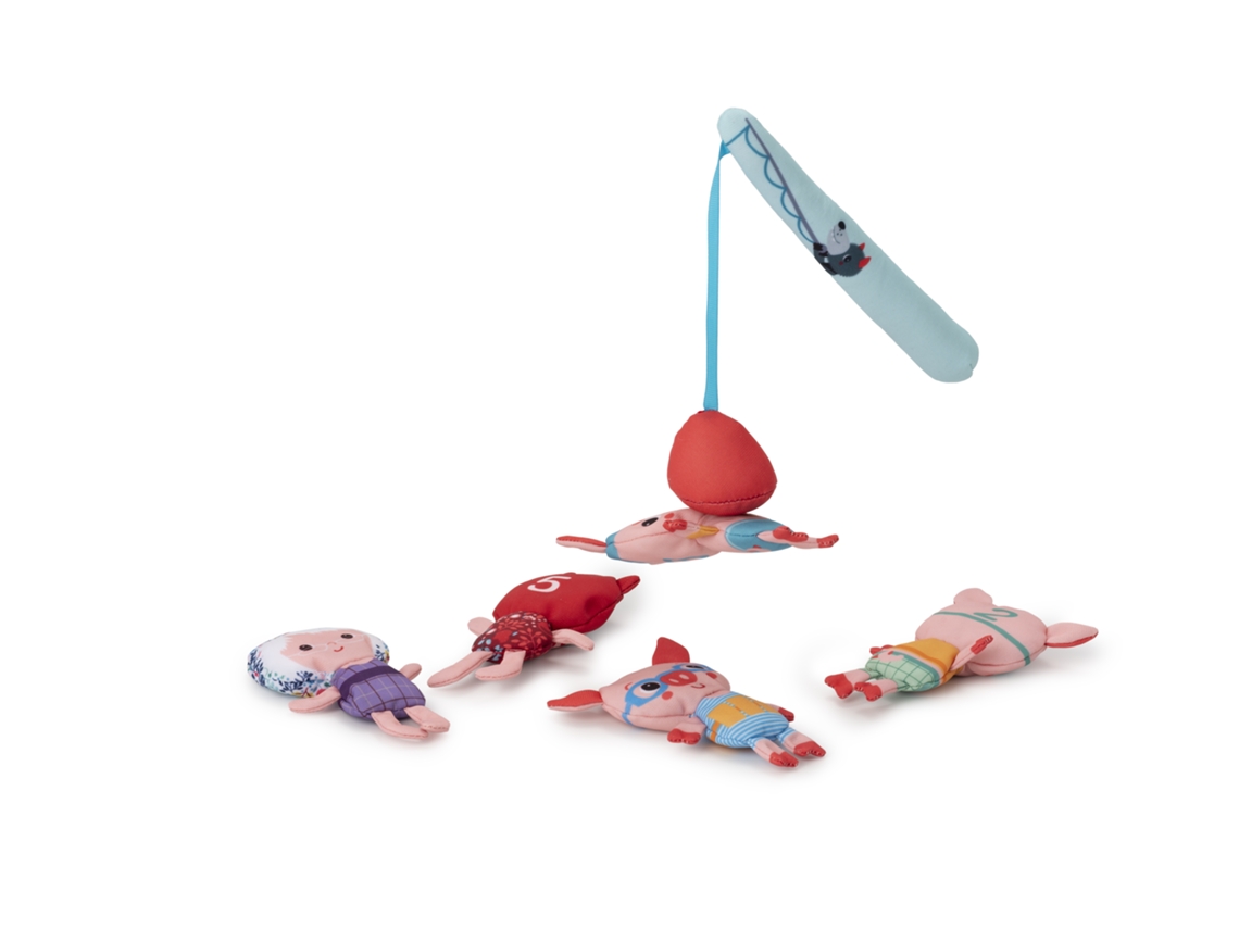 Juego de pesca de Luis el Liliputiense - Juego de pesca magnético para niños - Lilliputiens