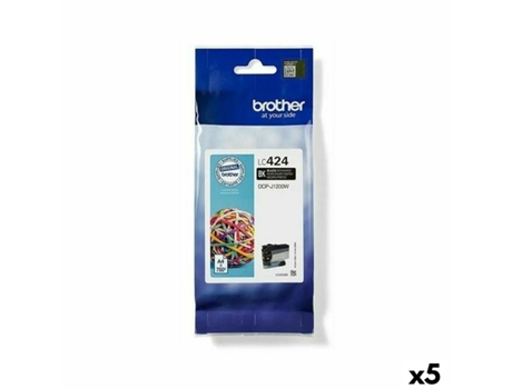 Cartucho de Tinta Original BROTHER LC424 (Negro - DCP-J1200W)