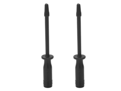 Juego De 2 Agujas De Prueba Para Multímetro Automotriz Con Puerto De 4 Mm Para Pruebas De Voltaje Y Circuitos - Negro