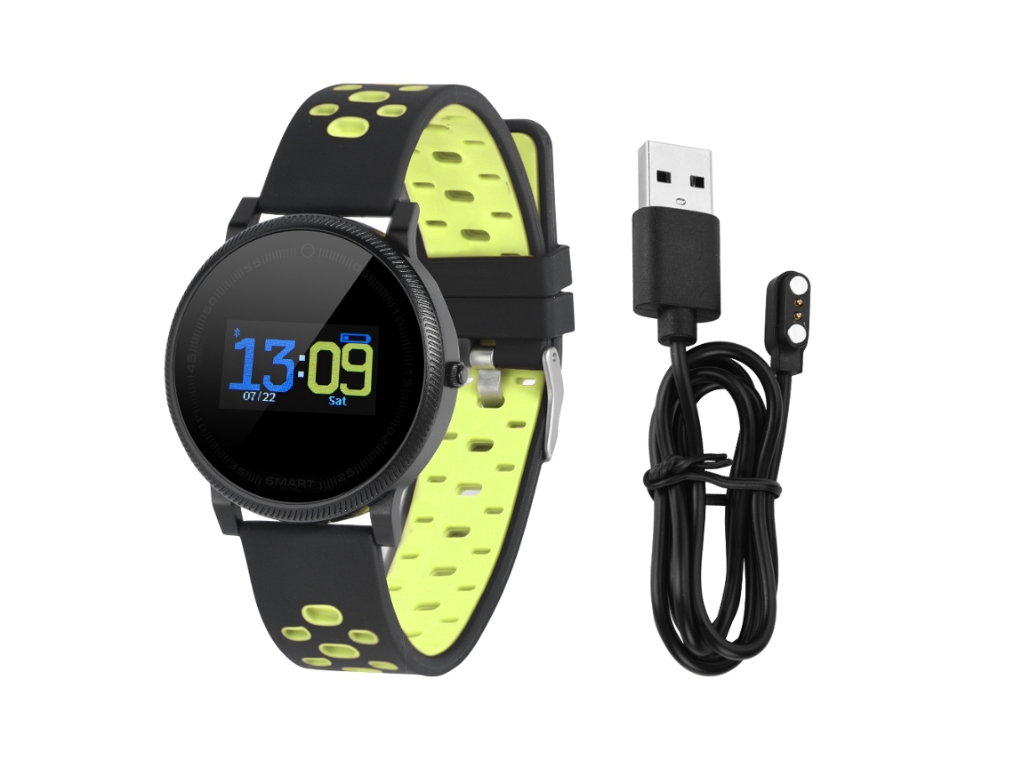 Pulsera inteligente con monitor de frecuencia cardíaca y resistente al agua
