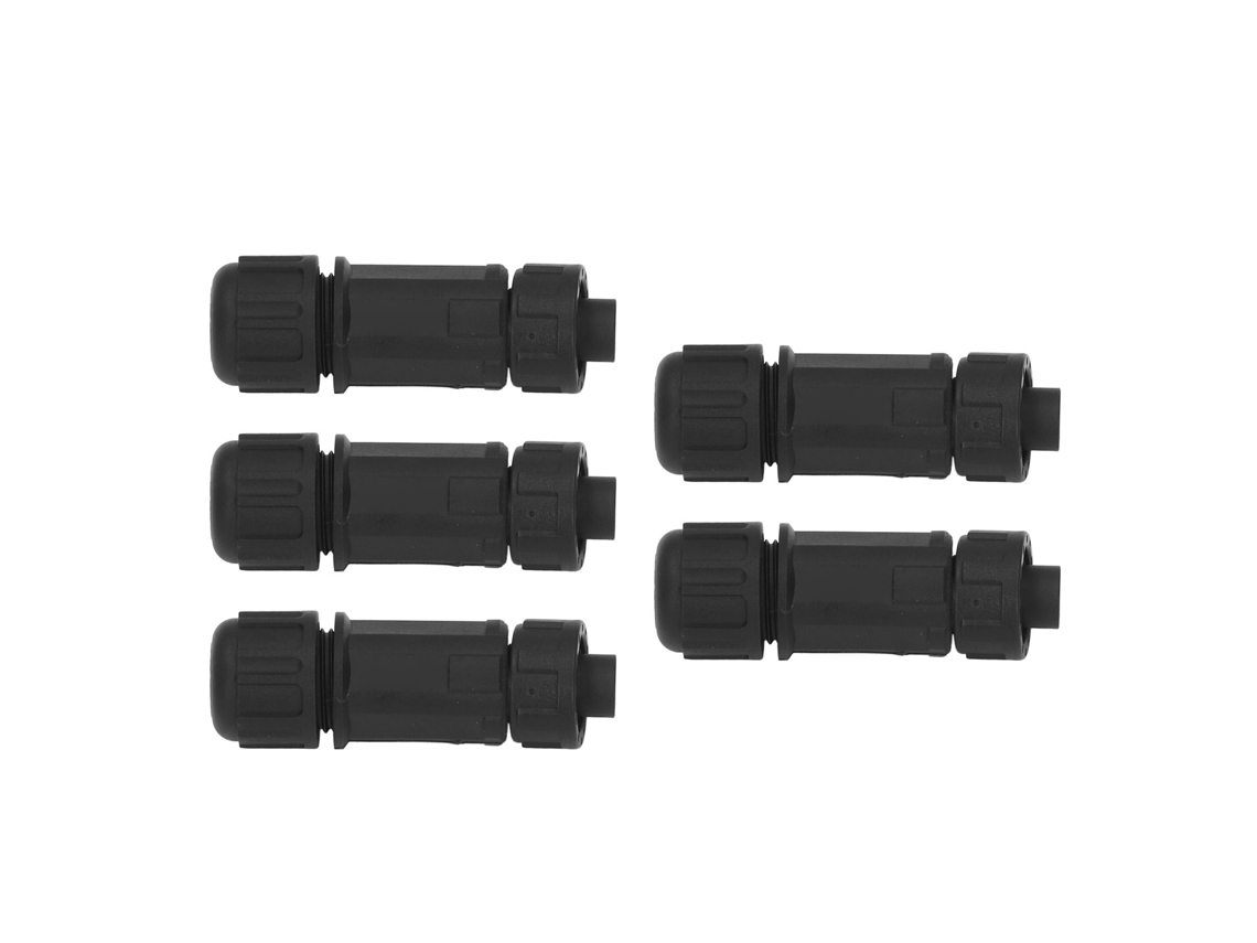 Yncm2026-5 Piezas Conector Aéreo Hemmbra 4 Pines Hilo 7/16 Pulgada 28uns Impermeable Ip67 Conector De Cable Aéreo
