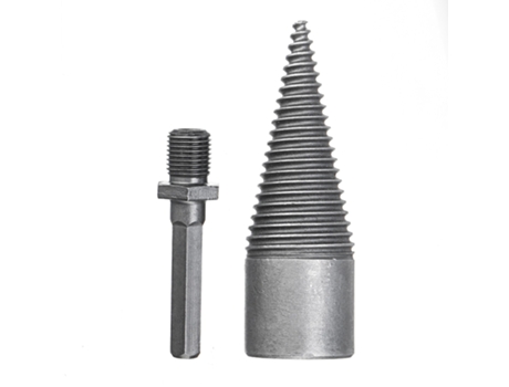 Troncos de madera para dividir martillo eléctrico broca divisor cono leña Split #3