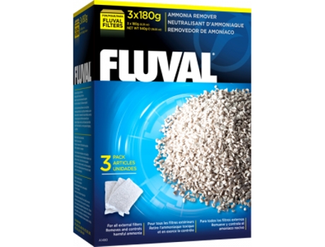 Material Filtrante FLUVAL Removedor De Amônio 3 X 180 G