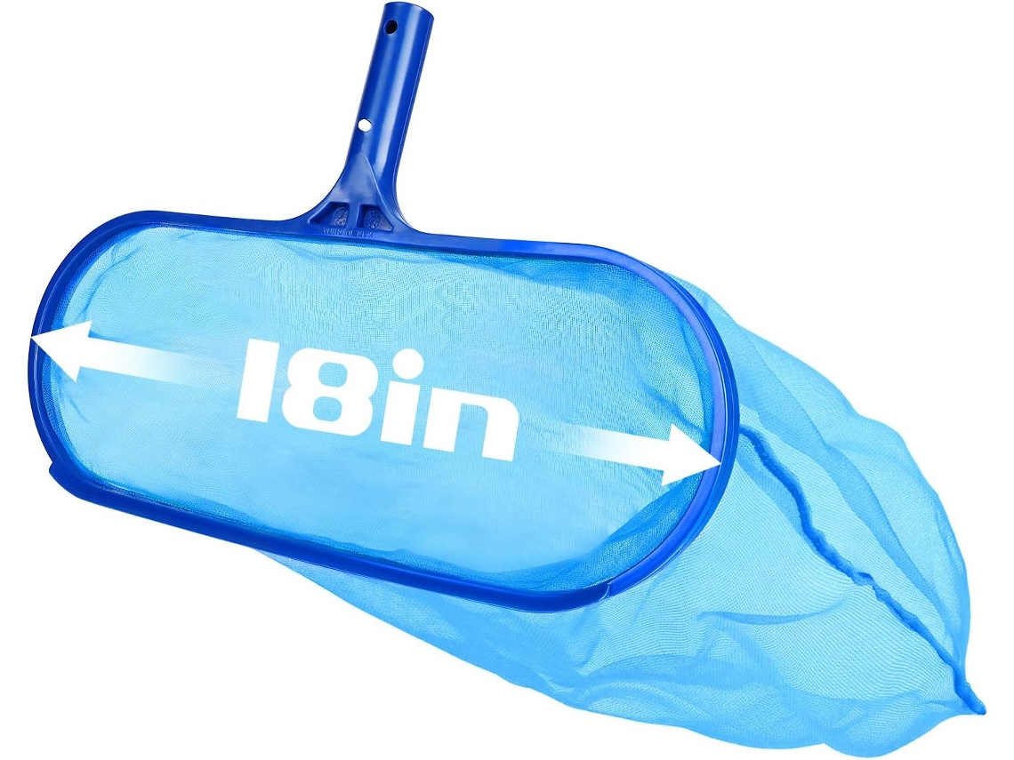 HYMNORA Skimmer De Piscina Com Malha Ultra Fina, A Adaptabilidade Aos Cantos Garante Limpeza Abrangente Para Piscinas E Piscinas Acima Do Solo, Banheiras De H