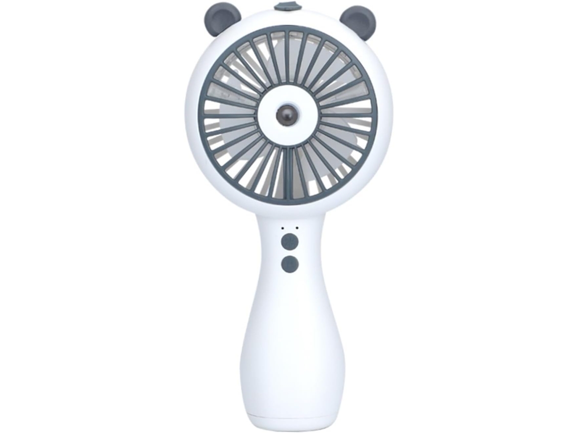 Ventilador De Escritorio Usb Ventilador Portátil Con Nebulizador Mini Personal Refrigeración 3 Velocidades 2