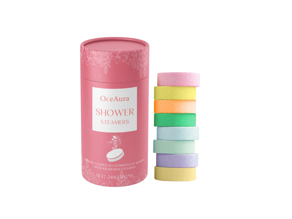 Pastillas de baño relajantes con aromaterapia