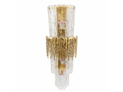 Aplique de Parede de Cristal PIBAOGU Asled 668 (dourado)