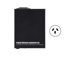 Transceptor de fibra óptica, convertidor de medios Ethernet (modo simple de fibra única).
