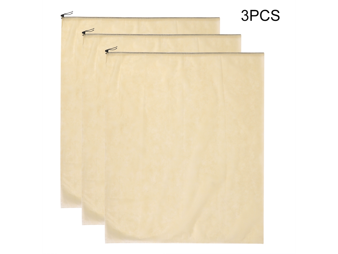 3 bolsas protectoras para plantas de jardín, con protección solar y anticongelante.