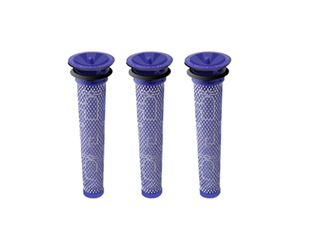 Accesorio para aspiradora SUNMOSTAR para Dyson V8 V6 V7 Dc58 Dc59 Dc61 Dc62 Filtro previo al aspirador Lavable