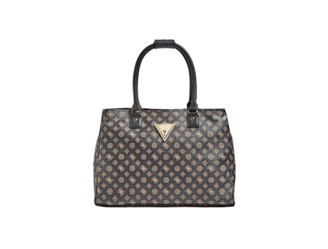 Bolsa de Mano GUESS Pivoine Wilder Poliéster para Mujer (Marrón)