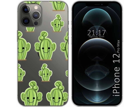Carcasa iPhone 12 Pro Max (6.7) TUMUNDOSMARTPHONE Cactus Multicolor