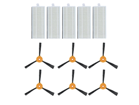Para ecovacs robô varredor u2 u2 pro / dgn22 tela de filtro de escova lateral