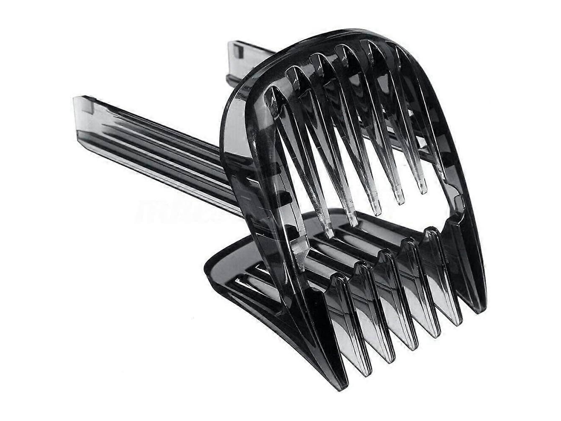 Pente ajustável de 1 a 7 mm para máquinas de cortar cabelo HC9450, HC9490, HC9452, HC7460 e HC7462, em plástico cinza.