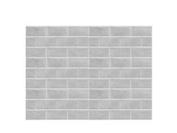 6pcs Pegatinas De Pared Con Patrón De Azulejos Gris Impermeables Autoadhesivas Para Cocina Y Hogar Decoración
