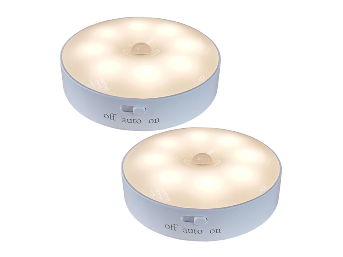 FNINIJEDE Luz Led Sensor de Movimento Recarregável Armários/cozinha