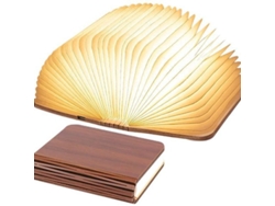Lámpara de lectura LED plegable Siurn con carga USB (42,5 cm x 32,5 cm x 6,35 cm)