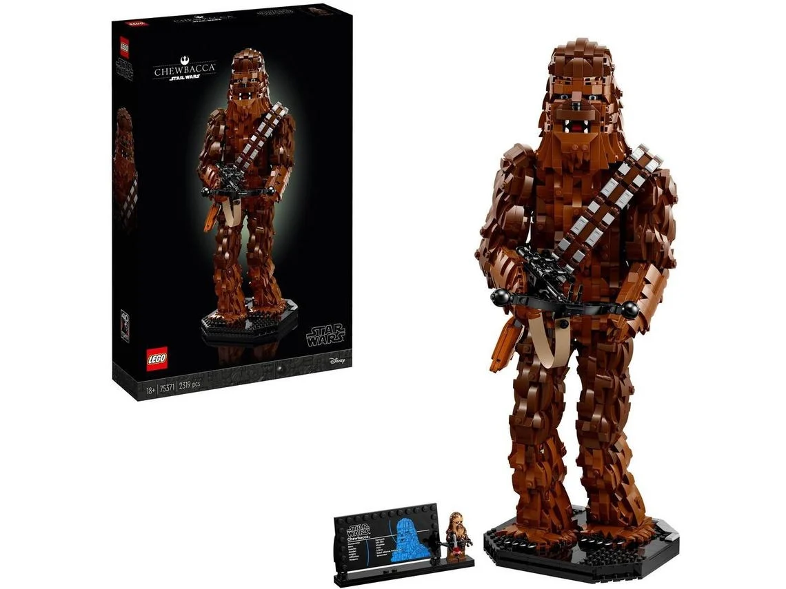 LEGO Star Wars: Chewbacca™ – Set de construção colecionável de figura construída com peças (2319 peças)