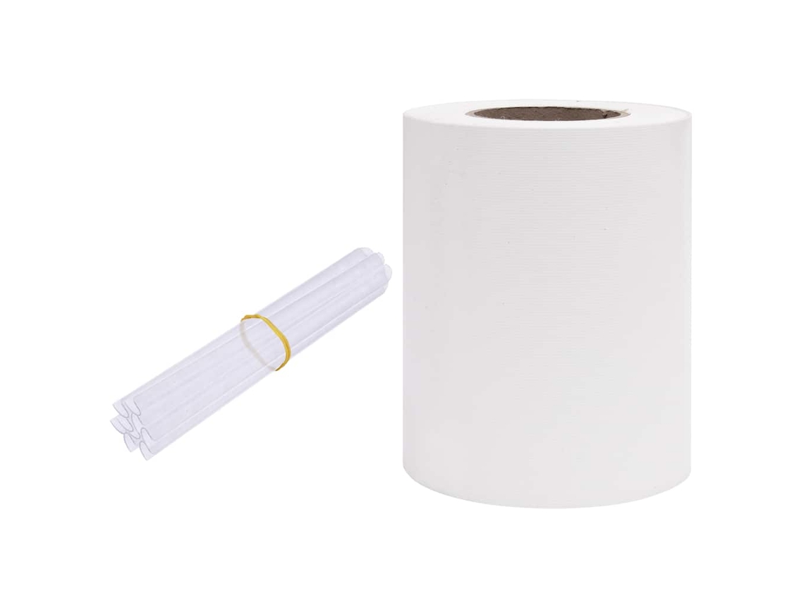 Maison Exclusive - Panel De Valla De Pvc Blanco 70x0,19 M