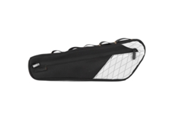 Bolsa Triangular Impermeable De 2,5 L Para Bicicleta, Ideal Para Teléfono Móvil, Llaves, Herramientas Y Accesorios De Ciclismo - Blanca