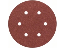 Conjunto de 6 Hojas de Lija BOSCH para Lijadora Excéntrica 150 mm