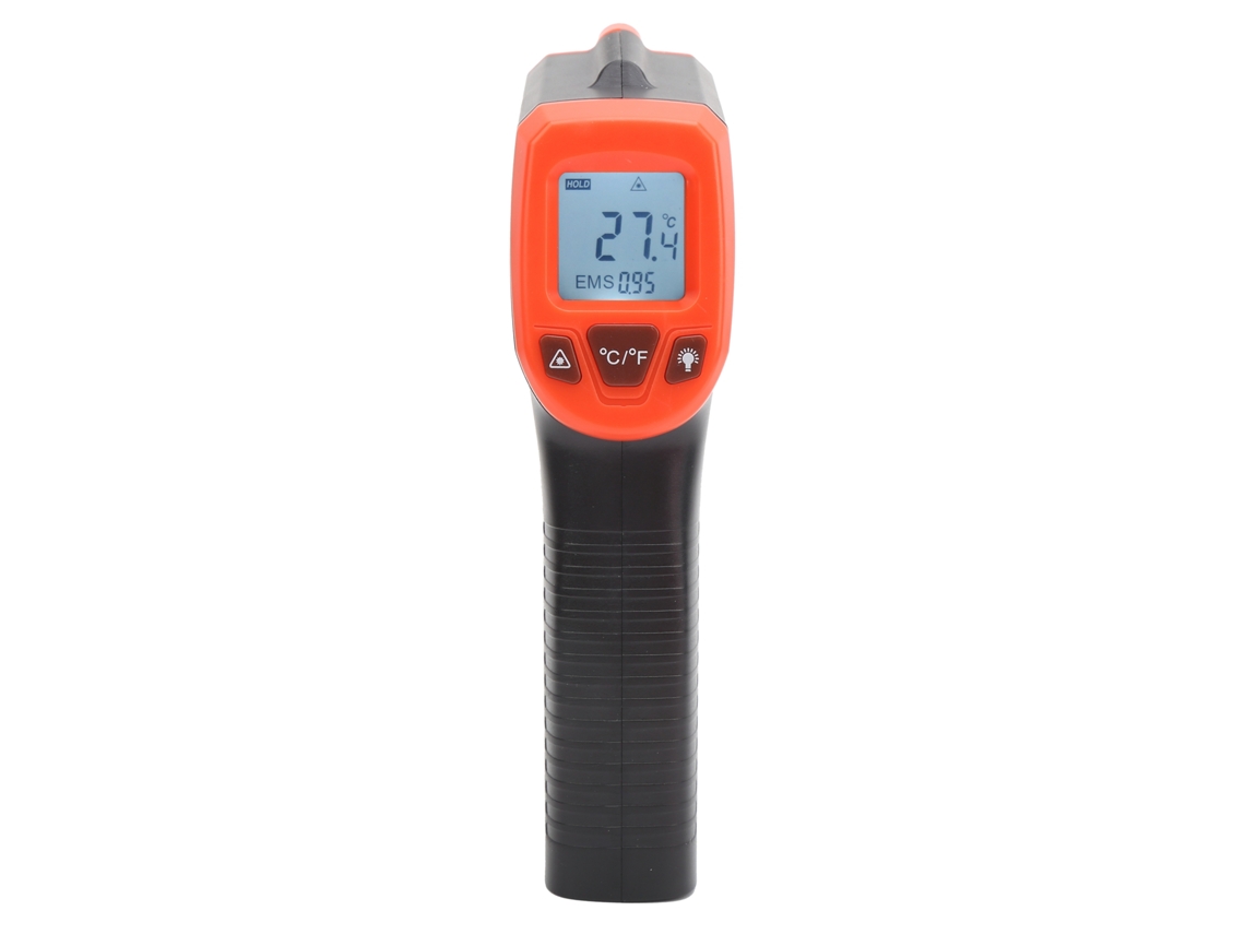 Termómetro infrarrojo GM320S con pantalla LCD, termómetro industrial (sin marca)
