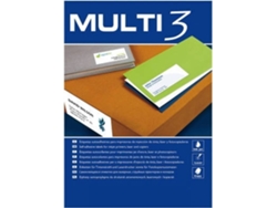 Etiquetas Adhesivas APLI Multi3 38 x 21.2 mm - 100 Hojas