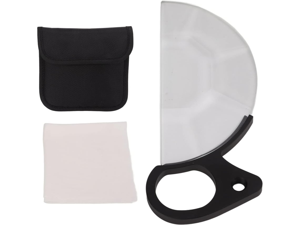 Filtro De Vidrio De Alta Transparencia Para Caleidoscopio Semitransparente Portátil De 80 Mm