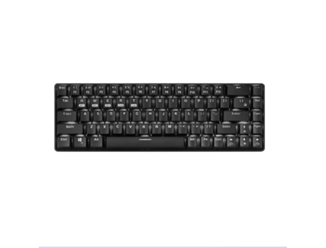 Botones de función FN para dormir automático Teclado mecánico retroiluminado de 68 teclas 2.4G Bluetooth5.0 RGB Teclado inalámbrico Accesorios para...
